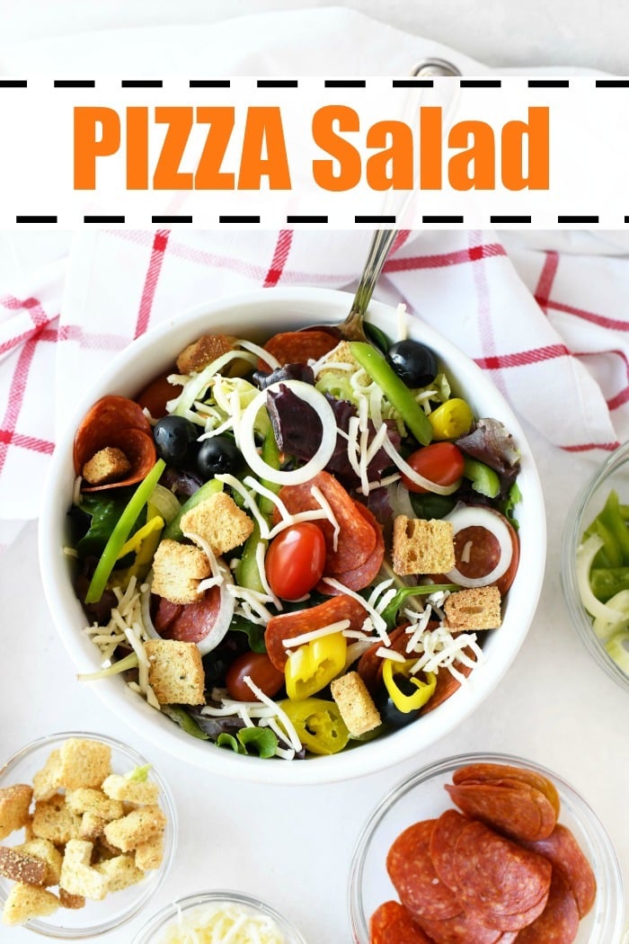 Pizza Salad Recipe