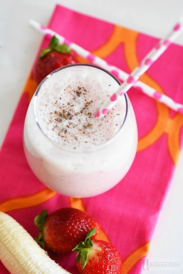 Strawberry-banana-shake