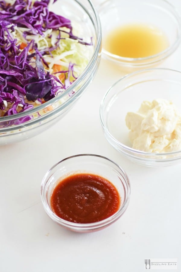 Sriracha-cole-slaw-ingredients