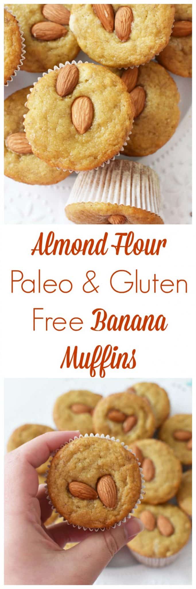 Almond Flour Banana Muffins that are Paleo & Gluten Free