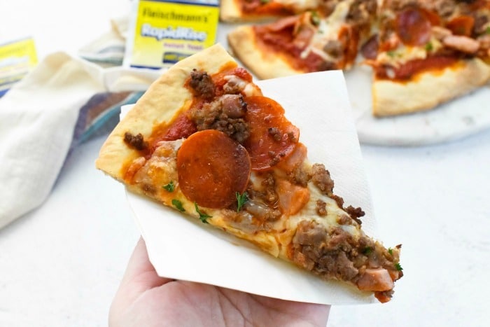 Meat Pizza slice 