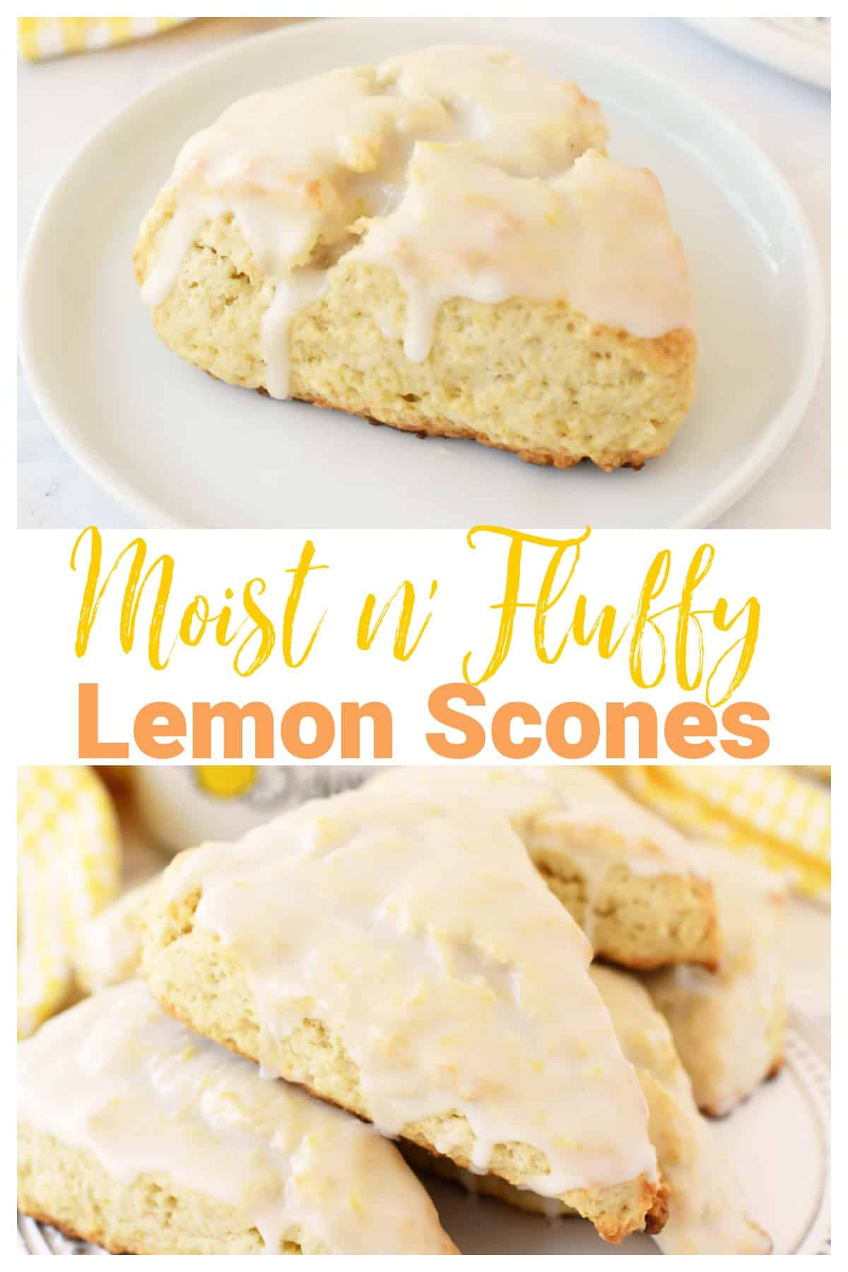 Glazed Lemon Scones Recipe