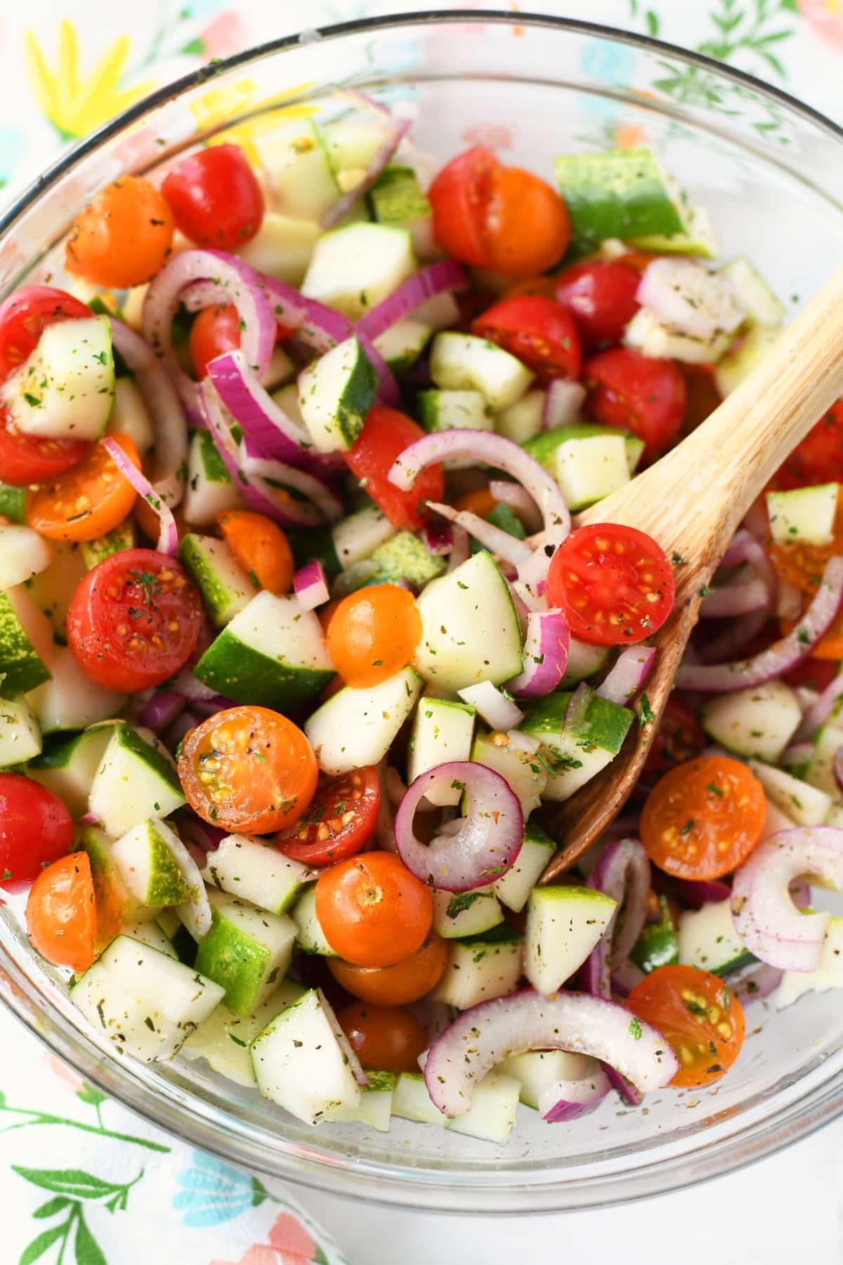 Easy Garden-Fresh Cucumber and Tomato Salad